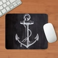 thumbnail image 3 of CafePress - Modern Nautical Anchor Mousepad - Non-slip Rubber Mousepad, Gaming Mouse Pad, 3 of 6