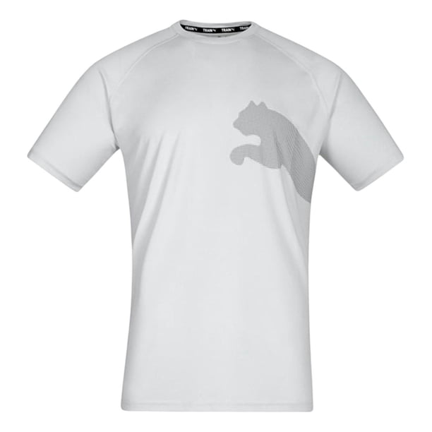 Playera Puma Hombre All Day Big Cat Blanco Entrenamiento blanco XL