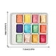 thumbnail image 3 of Set de acuarelas sólidas perladas | 12 colores vibrantes | Pigmentos perlados profesionales para artistas y principiantes | Acuarela y técnicas mixtas | Diseño compacto y portátil, 3 of 3