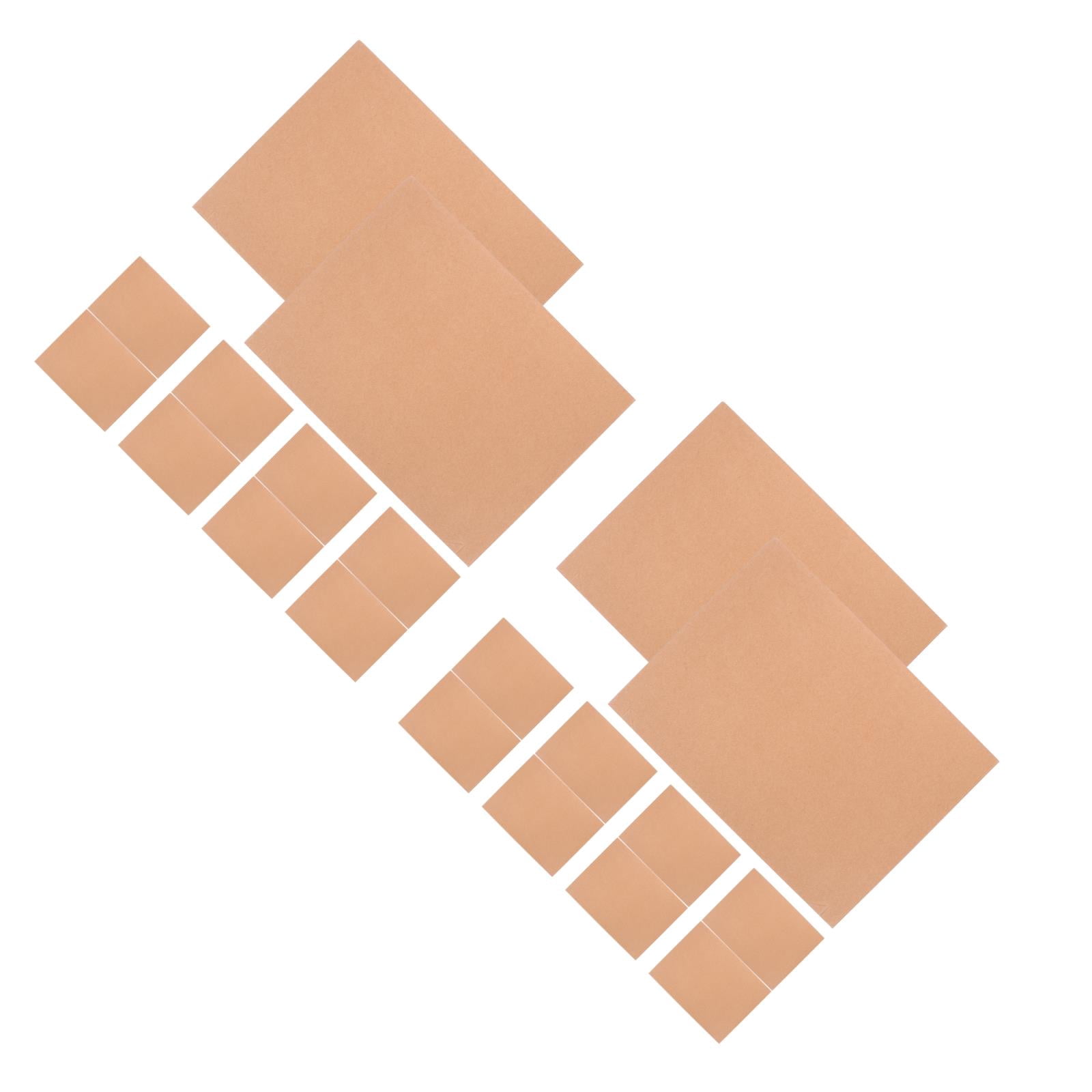 FOMIYES Self-Sealing Envelope Khaki for Office and Greeting Cards 60Pcs