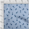 thumbnail image 1 of oneOone Cotton Poplin Fabric Triangle Geometric Print Sewing Fabric BTY 42 Inch Wide, 1 of 4