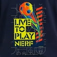 thumbnail image 3 of CafePress - Live To Play Nerf Soccer Long Sleeve T Shirt - Women's Long Sleeve Graphic Tee Casual Fit, 3 of 4
