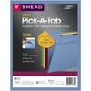 Smead Pick-A-Tab File Folder, 1/3-Cut Repositionable Tabs, Letter Size, Assorted Colors, 24 per Pack (11660)