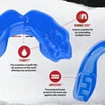 thumbnail image 5 of SAFEJAWZ Mouth Guard, Dual Layer Adults and Junior Mouthguard with Case (Ice, Adult (12+ Years)), 5 of 6