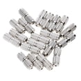 thumbnail image 2 of Abbracc 3-10pack 20pcs Metal Screw Barrel Clasps Beads Connector for Jewelry Making 3 Pcs, 2 of 9