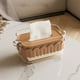 thumbnail image 5 of Fiudx Ofertas y liquidaciones Caja de pañuelos con organizador de papel facial para teléfono móvil, para cocina, baño, tocador, encimeras, dormitorio, aparadores y mesas de regalo, 5 of 7