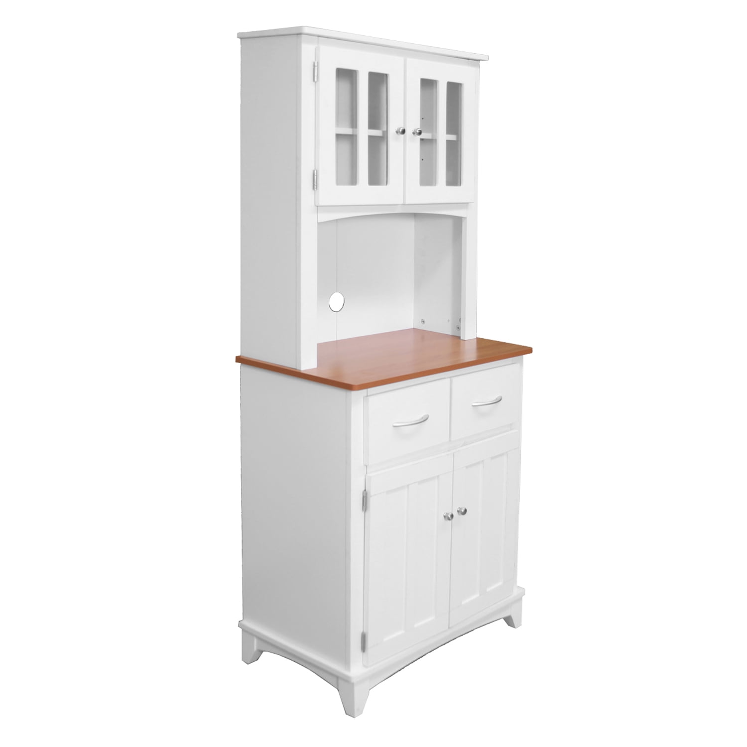 Large Microwave Cart End Kitchen Cabinet Countertop Shelf ...