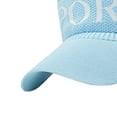 thumbnail image 4 of Cheers US Women Sunvisor Cotton Sun Hat Men Sports Visor Elastic Quick Drying Wide Brim for Golf Riding Beach Hiking, 4 of 4