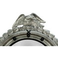 thumbnail image 6 of Hickory Manor 6317SH Regency Eagle Convex Shimmer Decorative Mirror, 6 of 8
