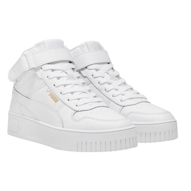 Tenis Mujer Puma Carina Street Mid Casual blanco 26.5