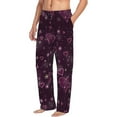 thumbnail image 2 of Fotbe Snowflakes and Hearts Men's Pajama Pants,Sleepwear Pants,Pj Bottoms Drawstring And Pockets-X-Large, 2 of 9