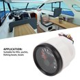 thumbnail image 4 of Oil Temp Gauge,  DC 9 To 32V 52mm Oil Temperature Gauge  50 To150 Degrees Celsius  With Colorful Back Light  For RVs Yachts Fishing Boats, 4 of 8