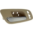 thumbnail image 4 of Dorman 81187 Front Driver Side Interior Door Handle for Specific Cadillac Models, Chrome Lever; Beige Housing, 4 of 5