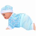 thumbnail image 5 of Lifelike Cute Baby Doll Electric Smart Laughing Crawling Doll Simulation Children's Toy (Garon 10in S )., 5 of 5