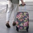 thumbnail image 3 of Pioneer Flower Floral Print Pattern Luggage Cover Fashion Suitcase Cover Baggage Covers Fit 25-28 Inch Luggage (Go Travel), 3 of 5