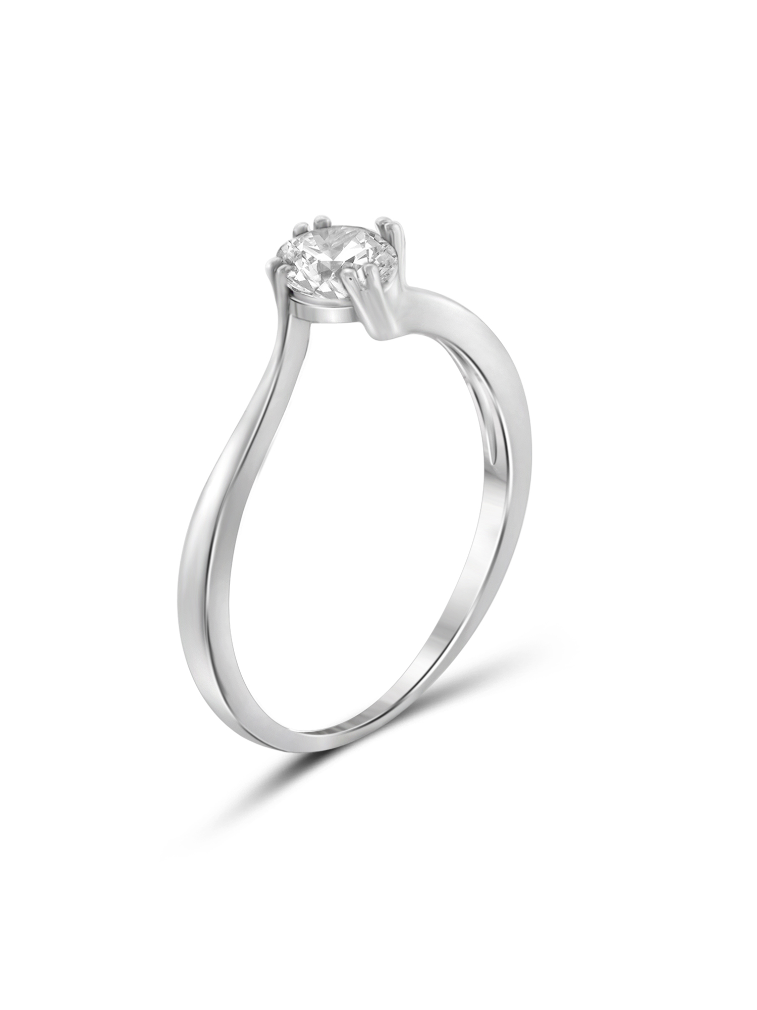 Diamonice 0.925 Sterling Silver 1.50 Carat White Cubic Zirconia Ring for Women | Cubic Zirconias for Everyday Womens Wear