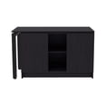 thumbnail image 3 of TUHOME Alfie Rotable Desk with Adjustable Two-Direction Workstation Design, Spacious 72-Inch, 3 of 5