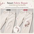 thumbnail image 6 of Artrylin 2 Pcs Cherry Blossom Patches, Iron On Sakura Embroidered Flower Patches for Clothes, Jeans, Backpacks, Hats, Bags & DIY Craft Decoration (White), 6 of 6