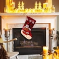 thumbnail image 3 of Xihbxyly Ofertas Especiales, Liquidación de Primera Calidad Hoy Medias Navideñas Regalos Navideños Patrón Navideño Adorno Navideño de Anciano Colgante Navideño Medias Navideñas, 3 of 7
