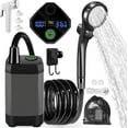 thumbnail image 2 of 6000 / 7800 / 9000Mah Rechargeable Camping Showers With Intelligent Led Display Lightweight And Convenient Outdoor Tool, 2 of 8
