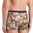 thumbnail image 5 of Haiem Colorful Seashells Men's Boxer Briefs, Every Day Comfort Stretch Cotton Moisture-Wicking Underwear-Medium, 5 of 9