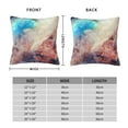 thumbnail image 4 of YFYANG Square Decorative Throw Pillow Case (Without Pillow Insert), Watercolor Art Textures Bedroom Sofa Car Cushion Cover, 16"x16", 4 of 9