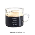 thumbnail image 4 of Advancent Vaso de chupito para espressos de tamaño con boca en forma de V, vaso Premium, amplia aplicación, jarra Triple, taza de leche Cocina y Comedor NA boca única, 4 of 6