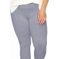 thumbnail image 6 of MOA COLLECTION Women's Plus Size Solid High Waist Full Length Leggings, 6 of 8