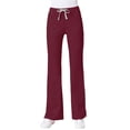 thumbnail image 1 of Maevn Womens Multi-Pocket Flare PantsWine, Medium, 1 of 1