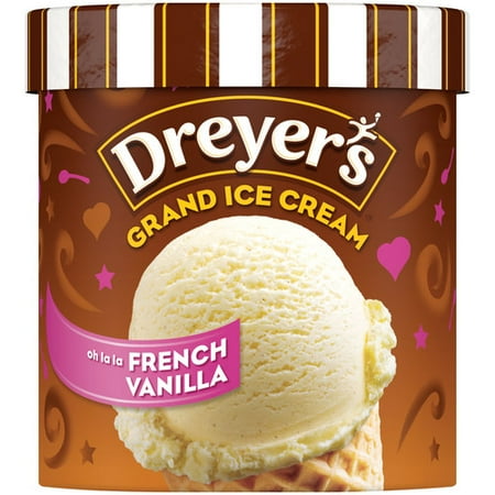 Edy's/Dreyer's Rich & Creamy Grand French Vanilla Ice Cream, 1.5 qt ...