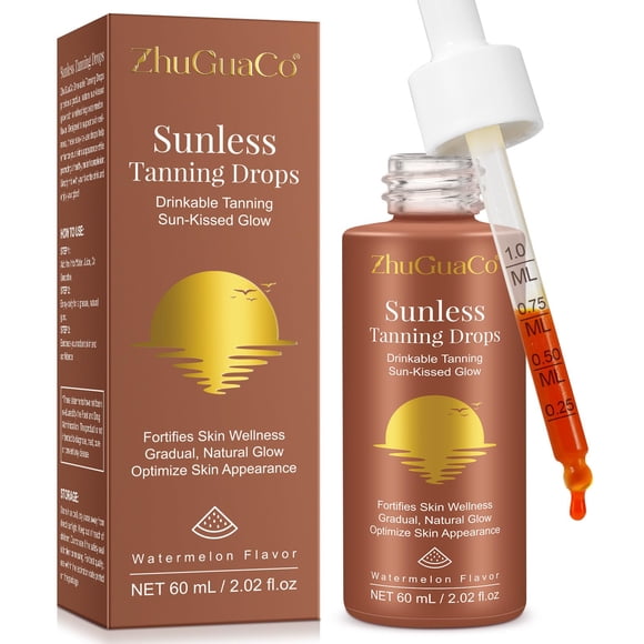 Gotas bronceadoras sin sol Tan Theory Drop to Drink 60 ml