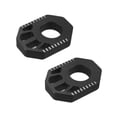 thumbnail image 2 of 2 bloques de eje trasero para motocross, tensor de cadena y ajustador, componentes profesionales para reparación de ruedas traseras para CRF300L. Negro, 2 of 8