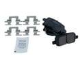 thumbnail image 2 of TRQ Rear Performance Brake Pad & Rotor Kit Brake Pads Brake Rotors Set Ceramic Premium G-Coated Fits Select 2001-2006 Acura MDX 2003-2008 Honda Pilot, 2 of 6