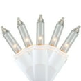 thumbnail image 4 of Northlight Mini Icicle Christmas Lights - Clear - 9.5' White Wire - 300ct, 4 of 5