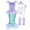 G019-Green-3, variant on Jurebecia Mermaid Princess Dresses for girl up Halloween Ariel Costume up Kids Birthday Party Cosplay Role Play Clothes Tween 130 cm 7-8 Years