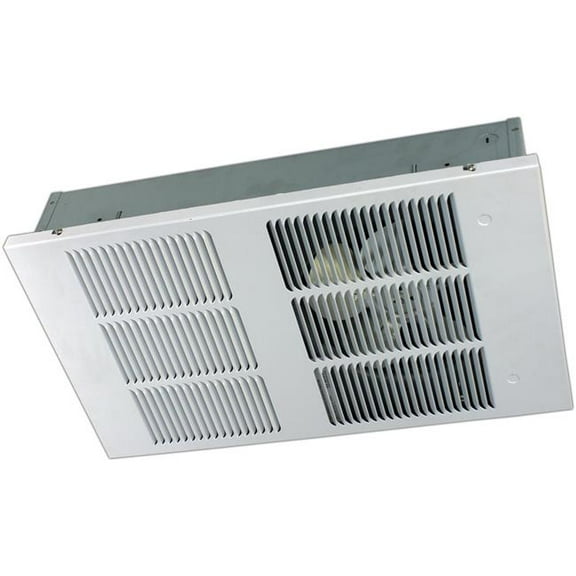 King Electric LPW2445C-W Lpw Ceiling 240/208V 4500/3375W W/Tp Heat/Fan/Off Disconnect Switch - White