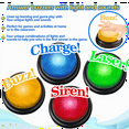 thumbnail image 7 of 4 Pack Buzzers for Trivia Games, Answer Buzzers for Classroom, Game Buzzers with Lights and Sound Great for Games, 7 of 7