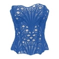 thumbnail image 4 of Costume Corset Top for Women: Sleeveless Lace-Up Bustier with Boning for Cosplay, Burlesque and Body Shaping, 4 of 6