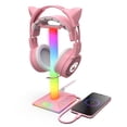thumbnail image 5 of Soporte para Audífonos RGB Soporte de pantalla para Audífonos con control táctil para Audífonos universales, 5 of 5