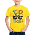 thumbnail image 3 of Rhuody Tops For Boys Crew Neck Back To School T Shirt Short Sleeve Tee Graphic Print Blouse Comfortable Summer Clothing 12-13 Years Yellow, 3 of 3