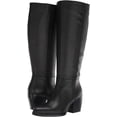 thumbnail image 2 of Naturalizer Womens Fae Knee High Boots - Wide Calf, Black Leather, 12, 2 of 5