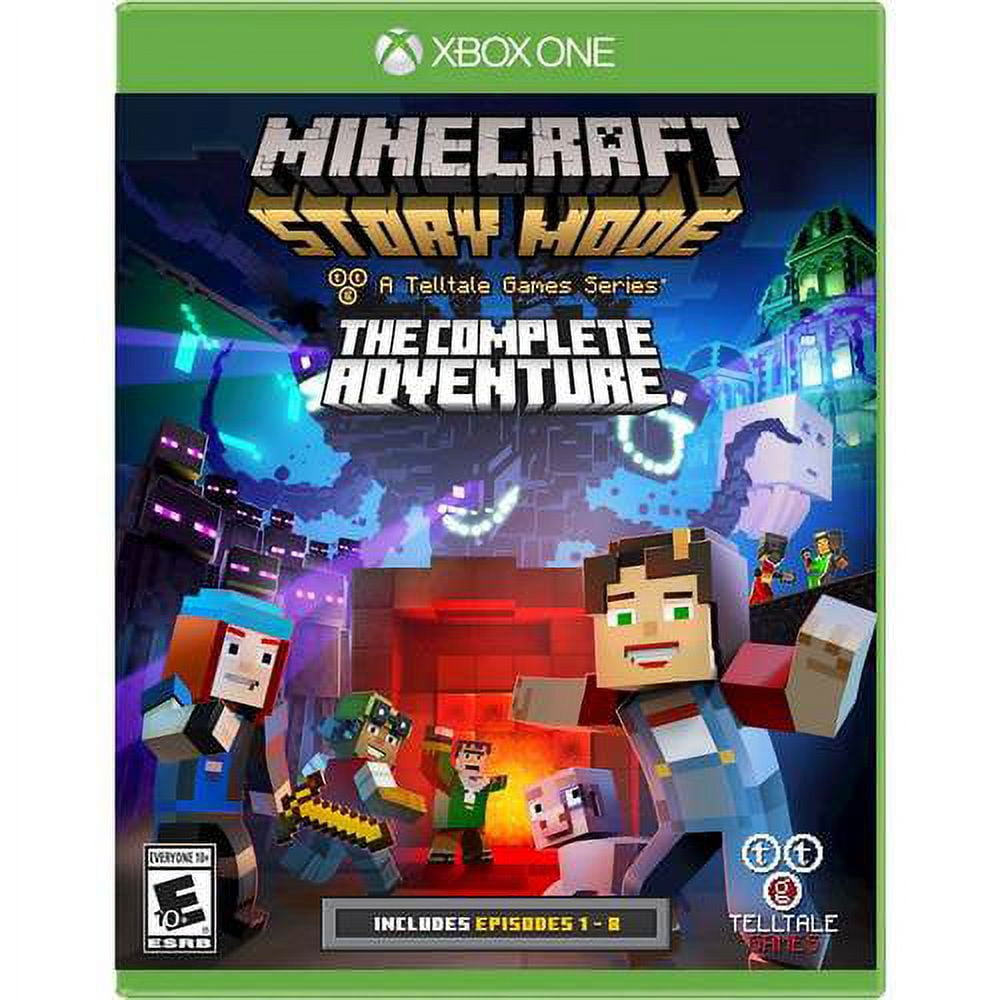 Minecraft: Story Mode - The Complete Adventure cover or packaging material  - MobyGames
