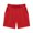 Red, variant on Kids Girls Solid Color Athletic Shorts Above Knee Mini Length Loose Fit Breathable Fabric Elastic Waistband Bottoms for Sports Activities Red 7 Years-8 Years