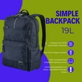 thumbnail image 3 of Skyway Luggage Rainier Simple Laptop Backpack, Adult - 19L, 3 of 9