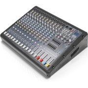 Sound Town 14-Channel 2x800W Powered Mixer w/ 2 Bus, DSP effects, USB MP3, Dual 7-band EQ, Phantom Power (TRITON-142PW)