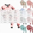 thumbnail image 3 of sdbrld Kids Girl Christmas Pajamas Set Shirts and Shorts Jammies Xmas Matching Pjs Outfits Sizes 6-7 Years, 3 of 9