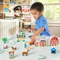 thumbnail image 2 of Melissa & Doug Wooden Farm and Tractor Play Set (33 pcs), 2 of 8