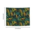 thumbnail image 4 of Jungle leopard yellow Tapestry for Bedroom - Tapestry Wall Hanging Wall Tapestry for Dorm Wall Decor Home Decoration , Aesthetic Funny Tapestry 29 x 37in, 4 of 5