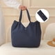 thumbnail image 5 of Bolsa de viaje plegable para exteriores, impermeable, de gran capacidad, organizador de artículos diversos para ir de compras y artículos de playa, Aestivo | Azul marino | AESTIVO, 5 of 7