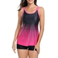 thumbnail image 1 of LSLJS Women's Sexy Solid Color Swimwear Two-piece Slim Swimsuit Bikini Straped Swimsuits, 1 of 7